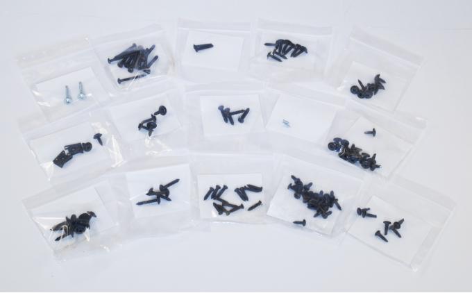 Pony Enterprises 1987-1993 Mustang LX GT Convertible Interior Hardware Screws Kit 116pc 864