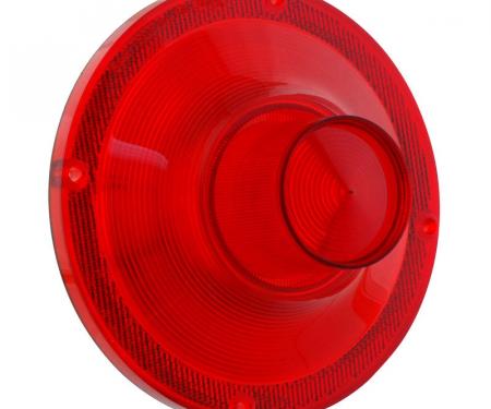 Dennis Carpenter Taillight Lens without Backup Light - Ford Script - 1964 Ford Car C4DZ-13450-B