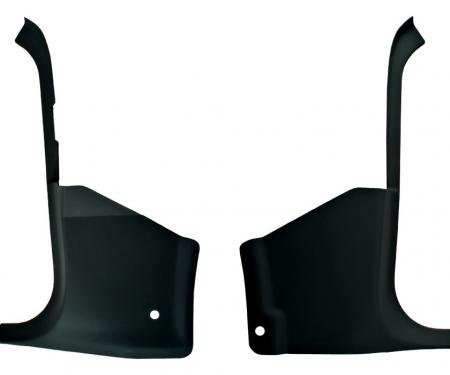 Daniel Carpenter 1983-1993 Ford Mustang Hardtop Black Interior Lower Kick Panels LH & RH E3ZZ-6102344