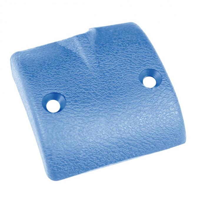 Trim Parts 1967 Chevrolet Corvette Medium Blue Rear View Mirror Bracket Cover, Each 5224B