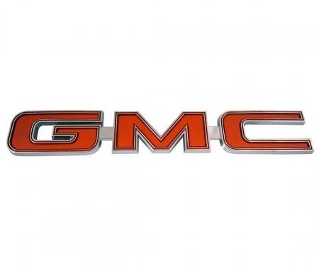 Trim Parts 1975-80 GMC Truck/Jimmy Tailgate Trim Panel Emblem W/Fasteners, Each 9872