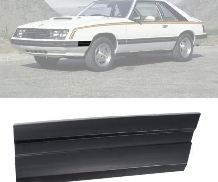 Daniel Carpenter 1979-1984 Ford Mustang Front of Fender Trim Mouldings Molding Black Driver Side LH D9ZZ-16069