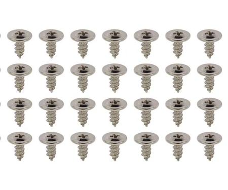 Redline Restomotive® 36 Piece Wheel Well Molding Screw Set