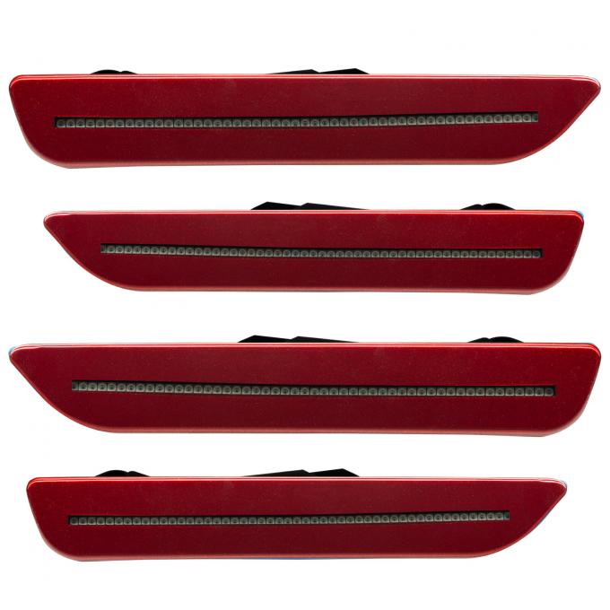 Oracle Lighting Concept Sidemarker Set, Tinted, Ruby Red Metallic (RR) 9700-RR-T