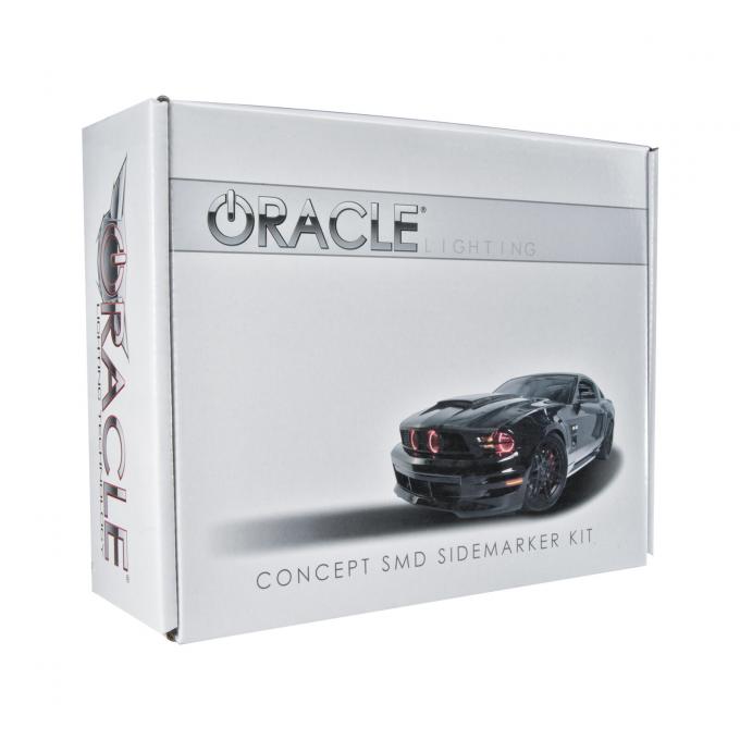 Oracle Lighting Concept Sidemarker Set, Tinted, Race Red (PQ) 9700-PQ-T