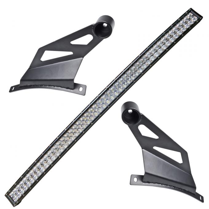 Oracle Lighting Curved 50 in. White LED Light Bar with Brackets 2153-504