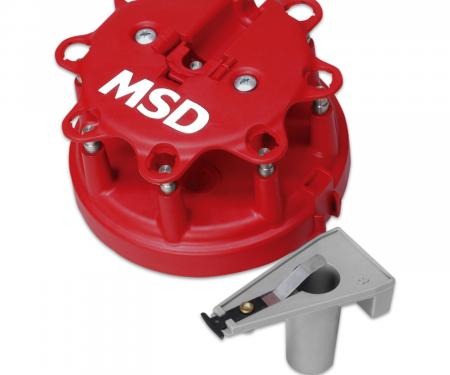 MSD Distributor Cap/Rotor Kit, Ford Duraspark 8450