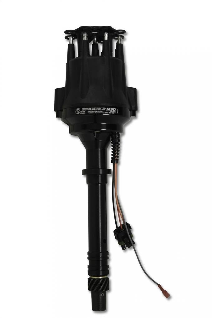 MSD Chevy V8 Marine Ready-to-Run Distributor- Black 83607