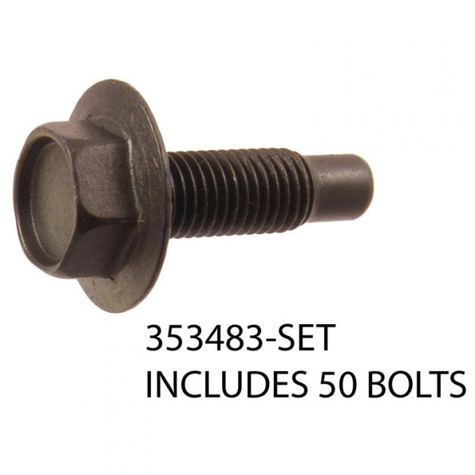 Dennis Carpenter Body Bolt - 1957-64 Ford Truck, 1957-64 Ford Car 353483-SET