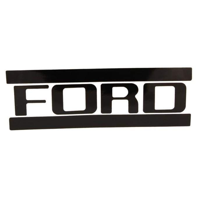 Dennis Carpenter Decal - Step Side Tailgate Ford Letters - Black - 1953-72 Ford Truck DF-690