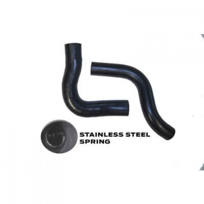 Scott Drake 1968-1969 Ford Mustang Radiator Hose Pair Late-Model 5.0L Conversion C4ZE-8260-86-50