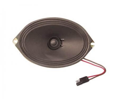 Scott Drake 1967-1968 Ford Mustang Radio Speaker, in-Dash Single Cone, 5" X 7" 8 OHMS C7AZ-18808-C