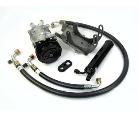 Scott Drake 1966 Ford Mustang Sanden Compressor Conversion Kit (6 Cyl, R134a) 50-3166