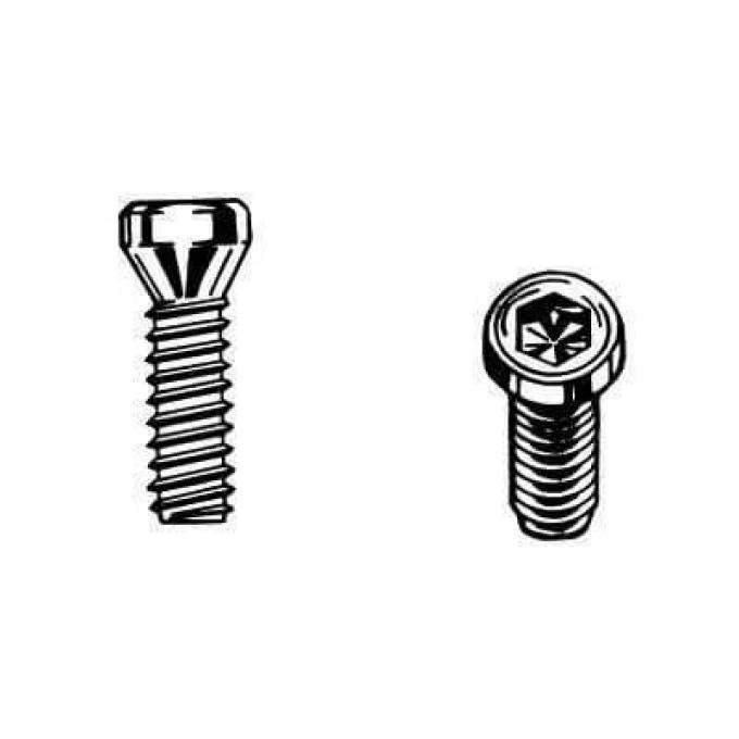 Scott Drake 1964-1966 Ford Mustang Inside Door Handle and Window Crank Screws 379259-S-B