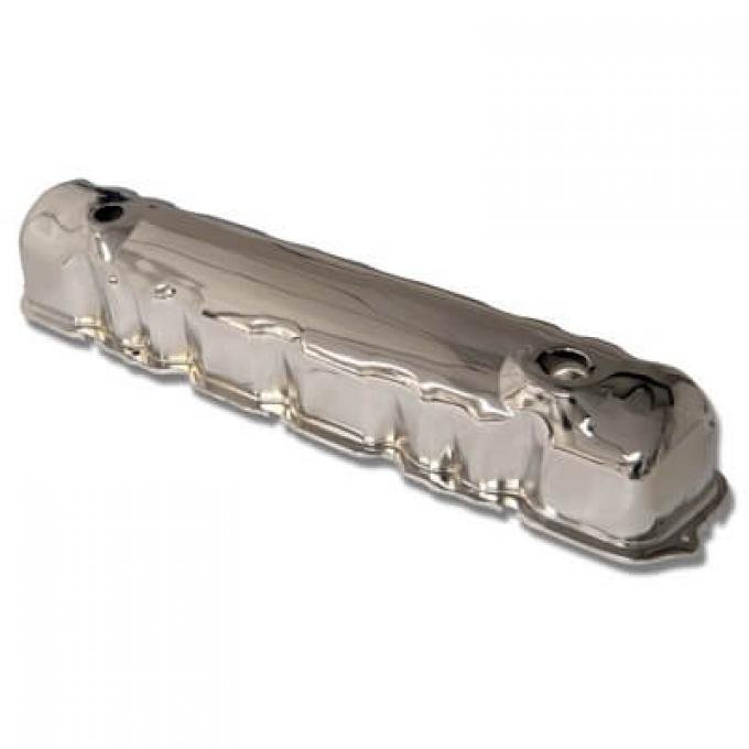 Scott Drake 1964-1973 Ford Mustang Chrome Valve Covers (170, 200, 250 6 Cylinder) C4DZ-6A582-C