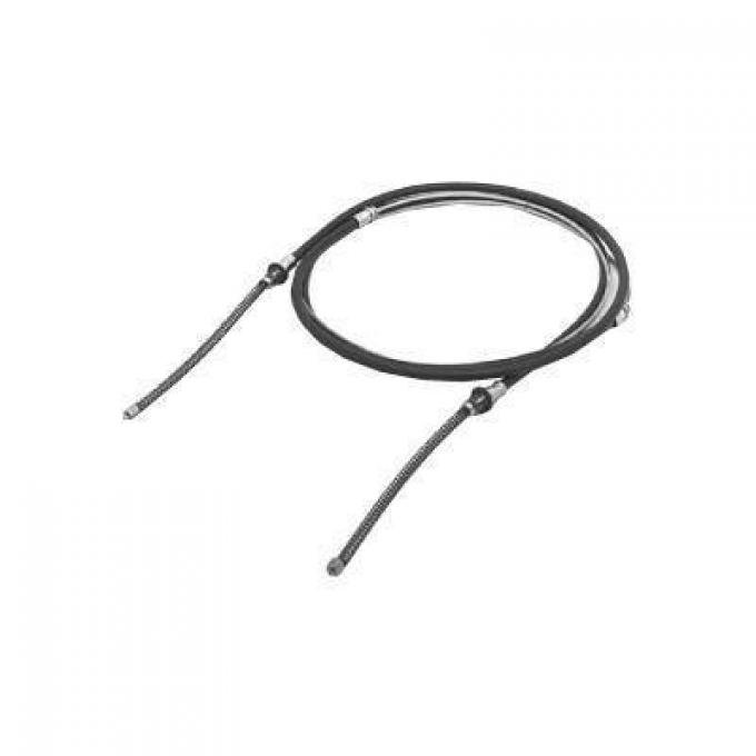 Scott Drake Rear Emergency Brake Cable (6 Cylinder) C8ZZ-2A635-CR