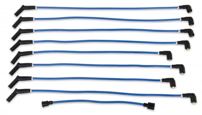 Scott Drake 1964-1973 Ford Mustang Spark Plug Wires 8mm with Ford Logo C5OZ-12259-BL8