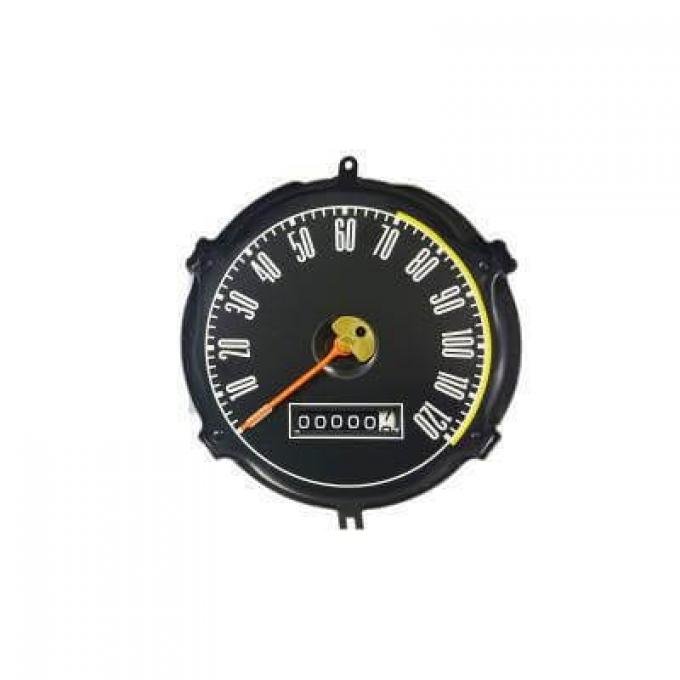 Scott Drake 1967-1968 Ford Mustang 120 MPH Speedometer Assembly without Factory Tach C7ZF-17265