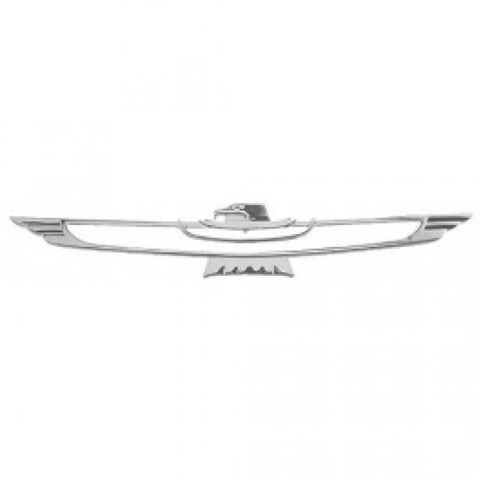 Ford Thunderbird Hood Emblem Bezel, Chrome, 1961-63