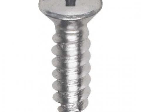 Ford Thunderbird Stainless Steel Door Panel Moulding Screw Set, 1964-66