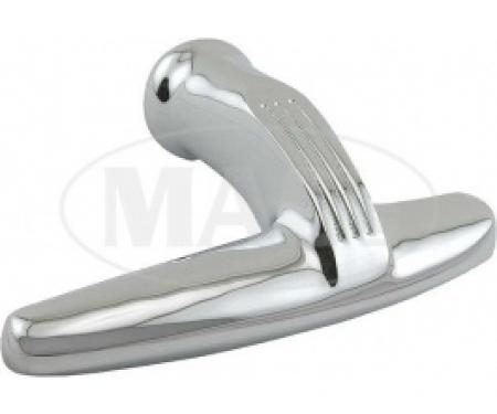 Ford Thunderbird Emergency Brake Release Handle, Chrome, 1955-57