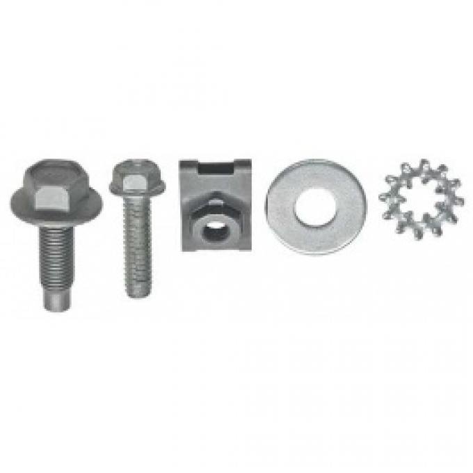 Ford Thunderbird Hood Release Bar Hardware Kit, 1961-63