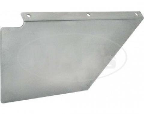 Ford Thunderbird Front Fender Splash Shield, Left, Lower Front, 1955-57