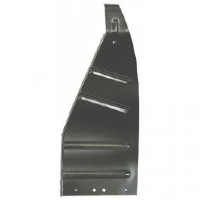 Ford Thunderbird Front Fender Splash Shield, Left, Lower Rear, 1956-57