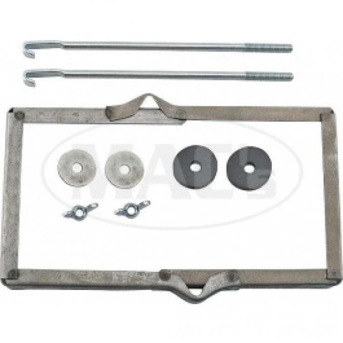 Ford Thunderbird Battery Hold Down Clamp Kit, For Original Style 6 Volt Group 2N Battery, 1955