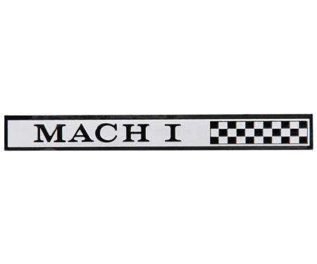 Daniel Carpenter 1969-70 Mach I Dash Emblem C9ZZ-6304460-AI