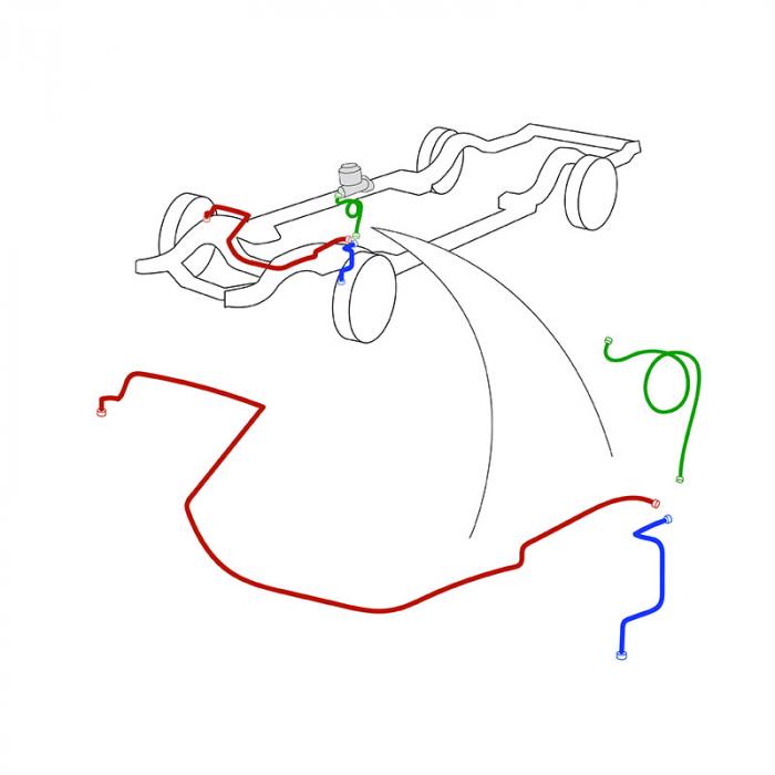 Tube Assembly Brake BRTR-84