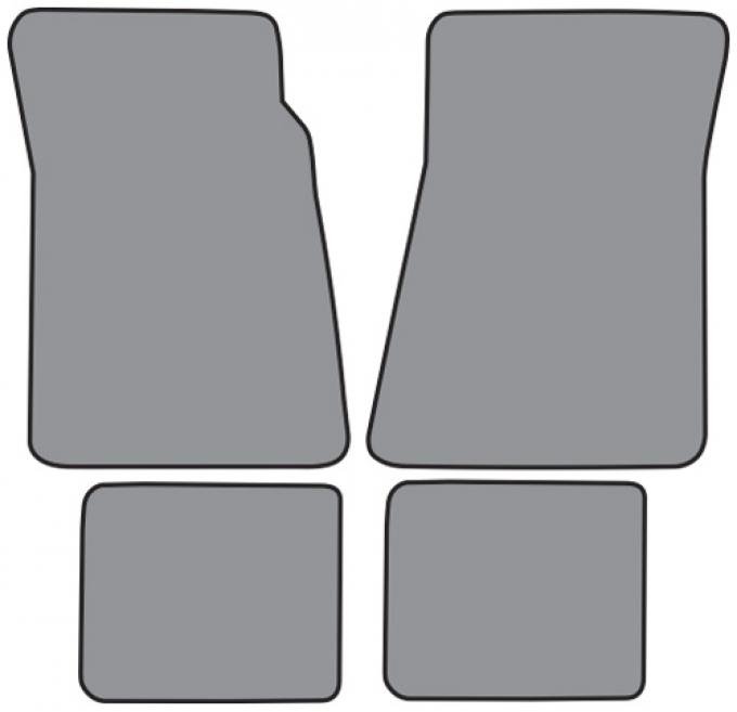 ACC 1980-1984 Mercury Grand Marquis Floor Mat 4pc (FO323F FM18R) Cutpile