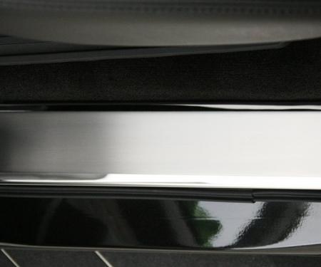 American Car Craft Doorsills Back Satin/Polished 2pc 771024