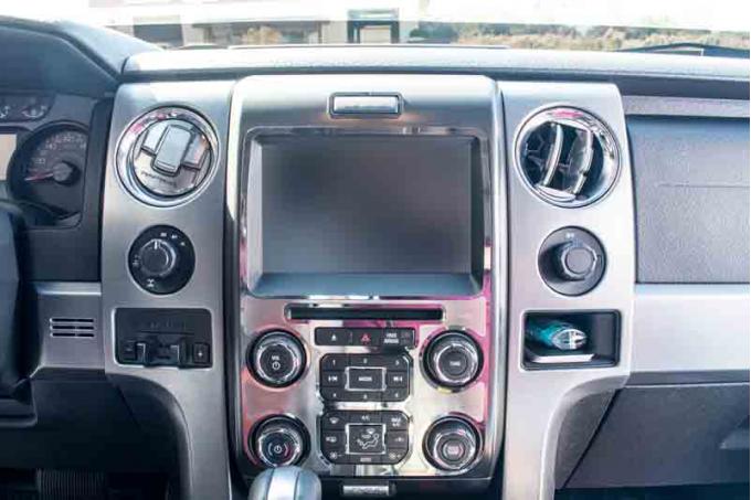 American Car Craft 2010-2014 Ford F-150 Center Dash Trim Executive Style 771042