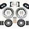 Wilwood Brakes 2005-2014 Ford Mustang Forged Narrow Superlite 6R Big Brake Front Brake Kit (Hat) 140-9110-D