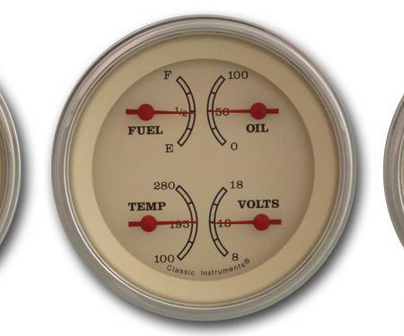 Classic Instruments Vintage Series Three Gauge Set VT03SLF