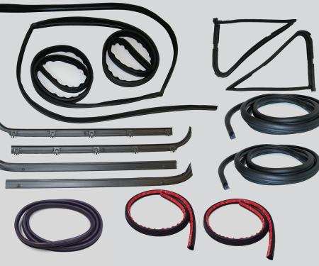 Fairchild Industries Belt Weatherstrip--Window Channel--Door Seal Kit, Inner & Outer Driver Side & Passenger Side KF1006-13