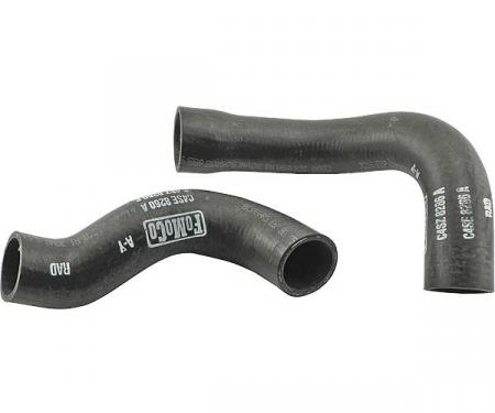 Ford Thunderbird Script Radiator Hose Set, Includes Upper & Lower Hoses, 390 & 428 V8, 1966