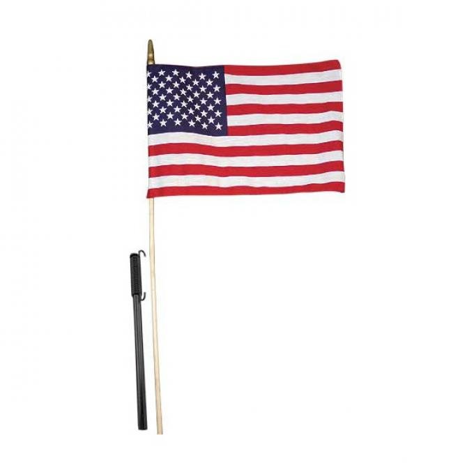 Flag Set - 1 Flag & 1 Holder - Spring Loaded