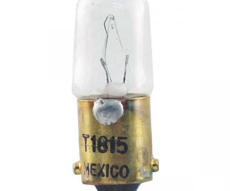 Ford Pickup Truck Interior Light Bulb - 12 Volt - MiniatureBayonet - Bulb #1815