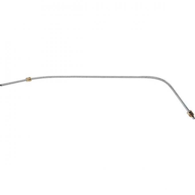 Model A Ford Vacuum Windshield Wiper Line - Steel With Brass Fittings