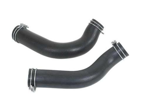 Ford Mustang Radiator Hose Set - 2 Hoses - Script - For 20 Radiator - 302 Or Boss 302 Or 351W V-8