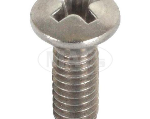 8-32 X 1/4'' Phillips Oval Head Machine Screw 18-8