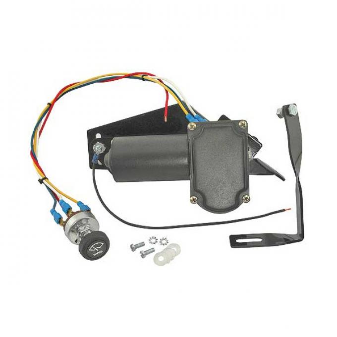 Electric Wiper Motor Conversion Kit - 12 Volt - Ford Convertible & Ford Station Wagon