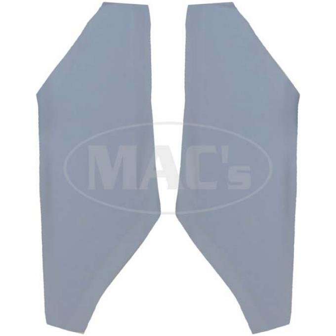 Rear Sail Panels, Fastback, Galaxie, 1963-1964