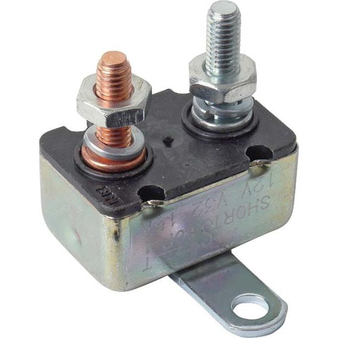 Ford Thunderbird Circuit Breaker, 15 amp, 1960-66