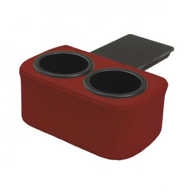 Ford Mustang Plug & Chug Drink Holder - Dark Red