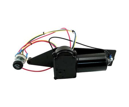 Windshield Wiper Motor Conversion Kit - Electric 2-Speed Motor - Falcon & Comet