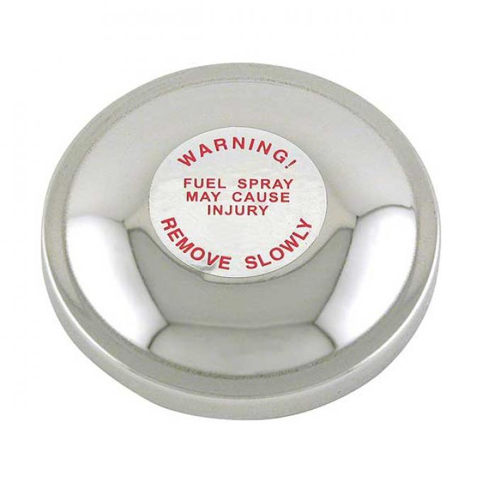 Gas Cap - Non-Locking - Stainless Steel - Ford Pickup Truck