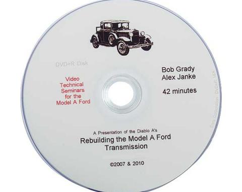 Model A Technical Help DVD - Rebuilding A Transmission - 42Minutes